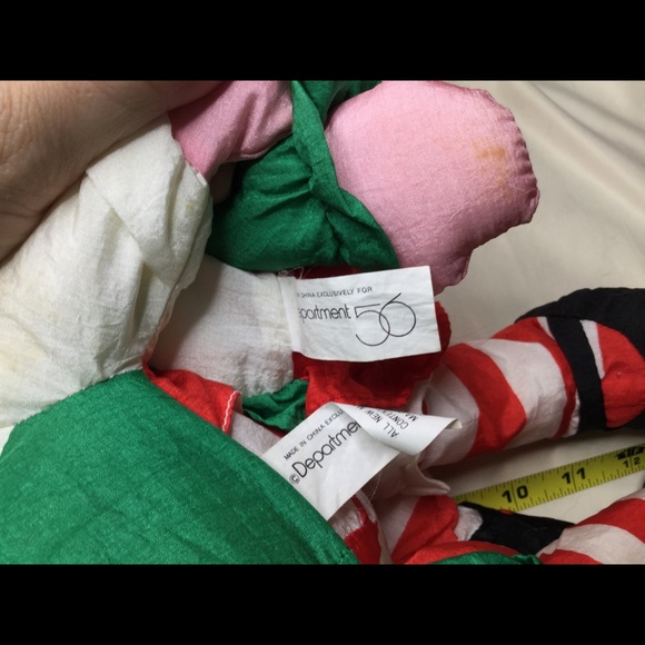 Vintage Department 56 Christmas Puffalump Raggedy Ann & Andy - Picture 7 of 10